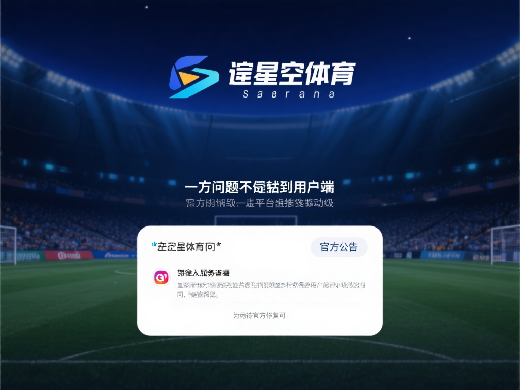 有时，问题并非出在用户端，而是平台本身在维护或升级