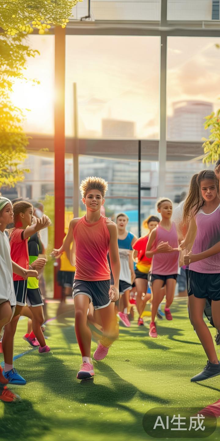 星辰璀璨，星空飞扬：体育助力青少年全面成长与未来启航